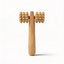 Massaggiatore Roller Manuale in Legno – 12×7 cm