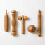 Kit Massaggio Ayurvedico in Legno – Set 6 Pezzi per Corpo e Piedi