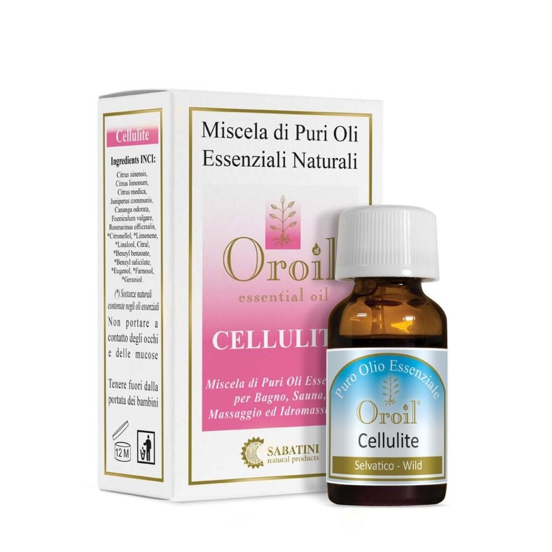 Miscela di Puri Oli Essenziali Naturali – Cellulit