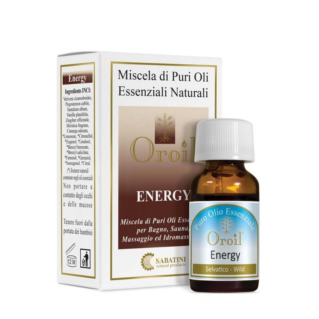 Miscela di Puri Oli Essenziali Naturali – Energy