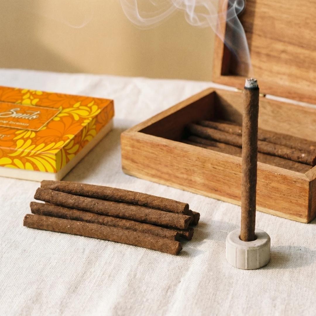 Incenso Naturale - Palo Santo - Dhoop Incense Immagine secondaria del prodotto