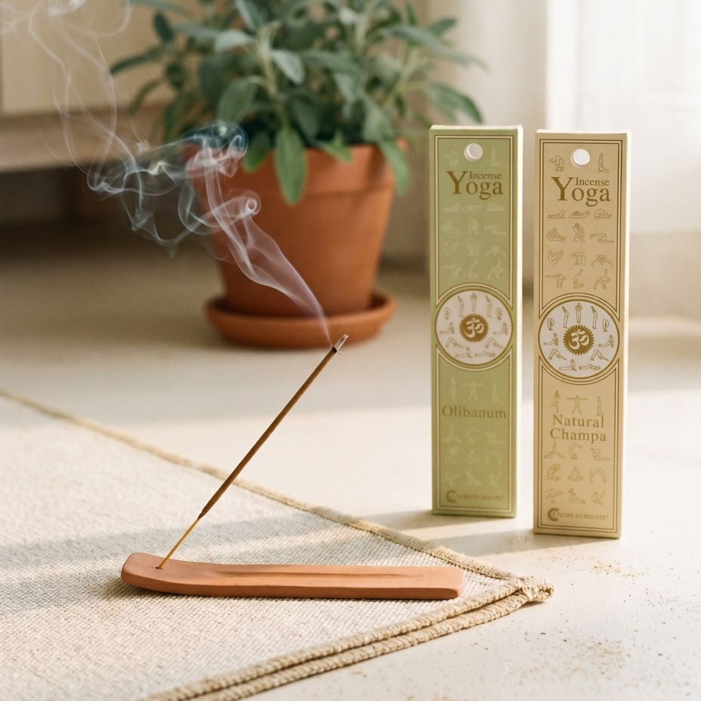 Yoga Incense – Olibanum | Incenso Naturale, 10 Sticks – Certificato ICEA