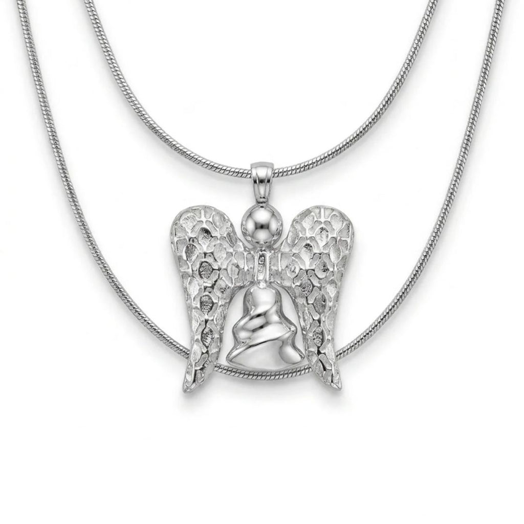 Collana con Angelo in Argento 925