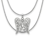 Collana con Angelo in Argento 925