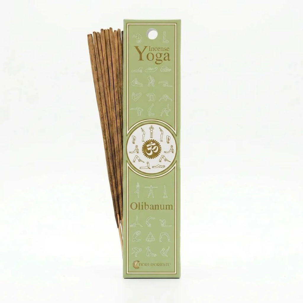 Yoga Incense – Olibanum | Incenso Naturale, 10 Sticks – Certificato ICEA