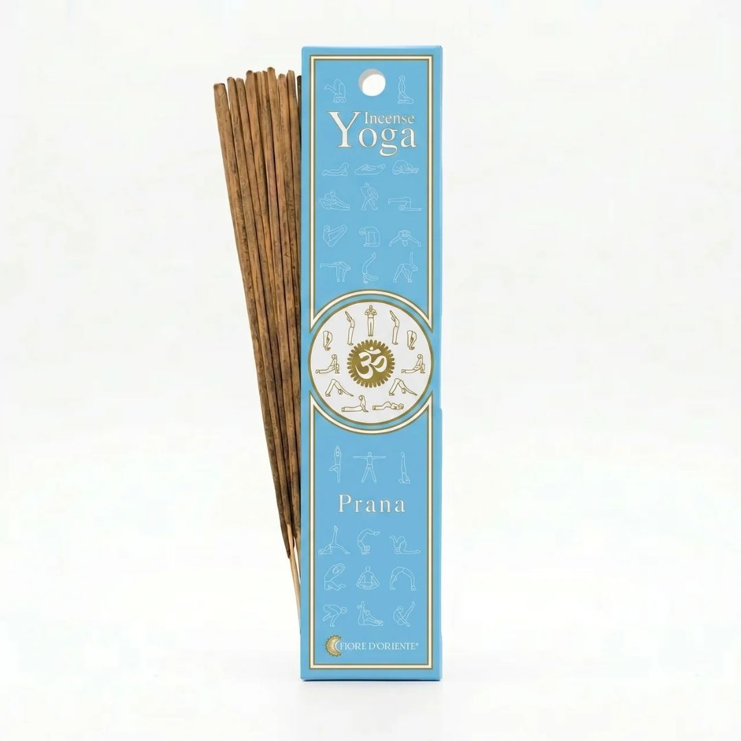 Yoga Incense – Prana | Incenso Naturale al Miele, 10 Sticks – Certificato ICEA