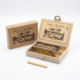 Carica l'immagine nel visualizzatore di Gallery, Box Smudge Sticks Sandalo &amp; Palo Santo – 40 Pezzi 100% Naturali Certificati