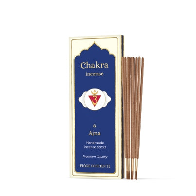 Chakra incense 10 sticks - 12 cm - AJNA | incensi naturali certificati