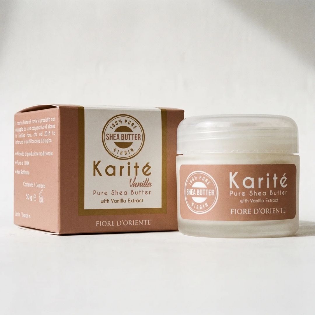 Reine Sheabutter 100% Unraffiniert mit Vanille ätherischem Öl Hauptbild