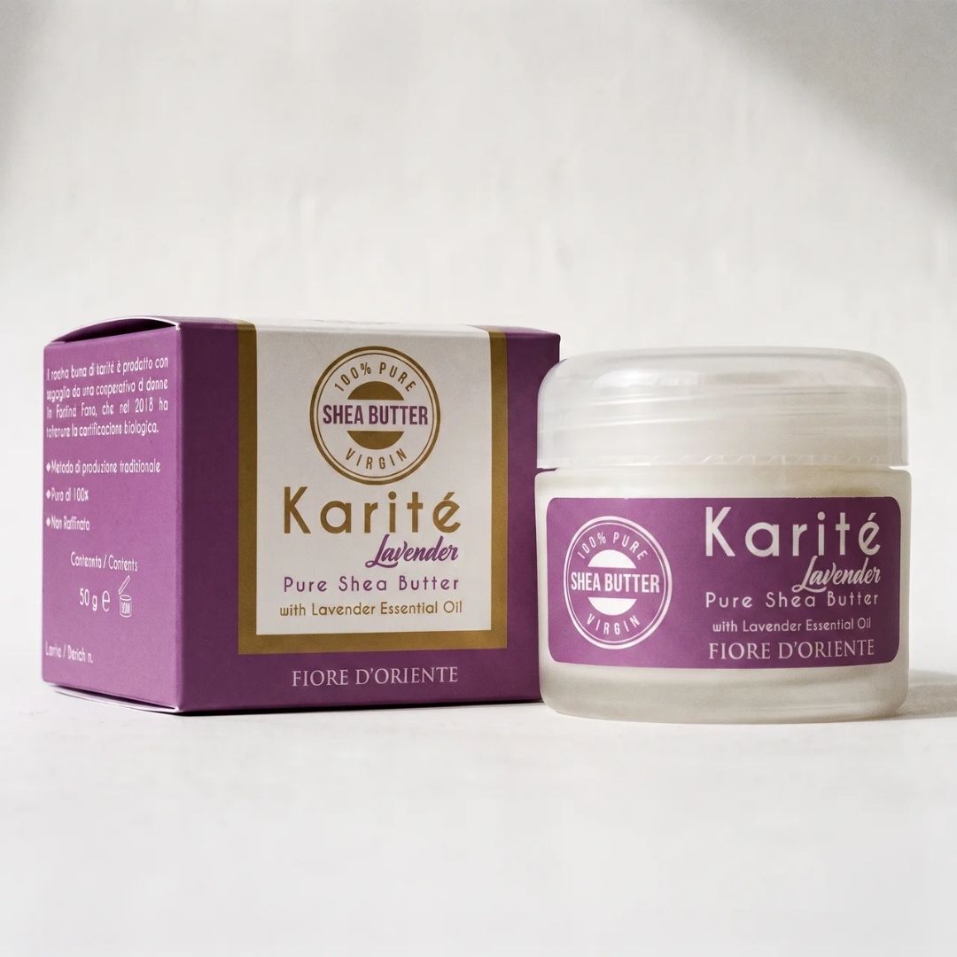Reine Sheabutter 100% Unraffiniert mit Bio-Lavendel ätherischem Öl Hauptbild