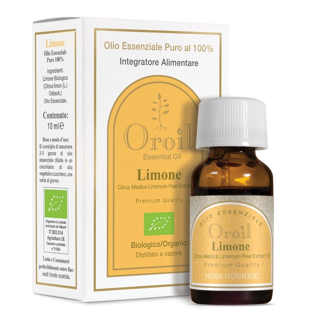 Olio Essenziale Integratore Alimentare - Limone Bio