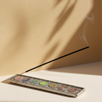 Porta Incensi in alluminio - Chakra