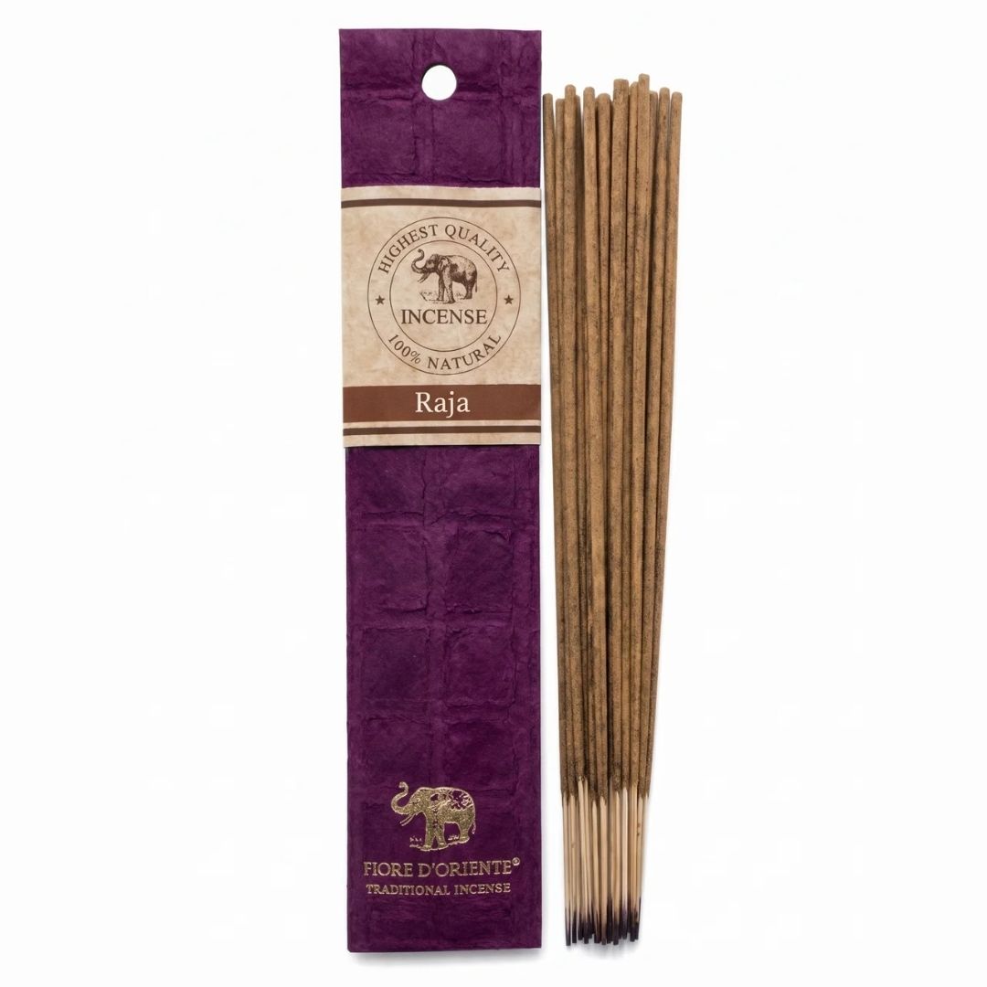 Golden Elephant Incense – Raja Rajesh | Natural Incense in Handmade Paper from Nepal Main image