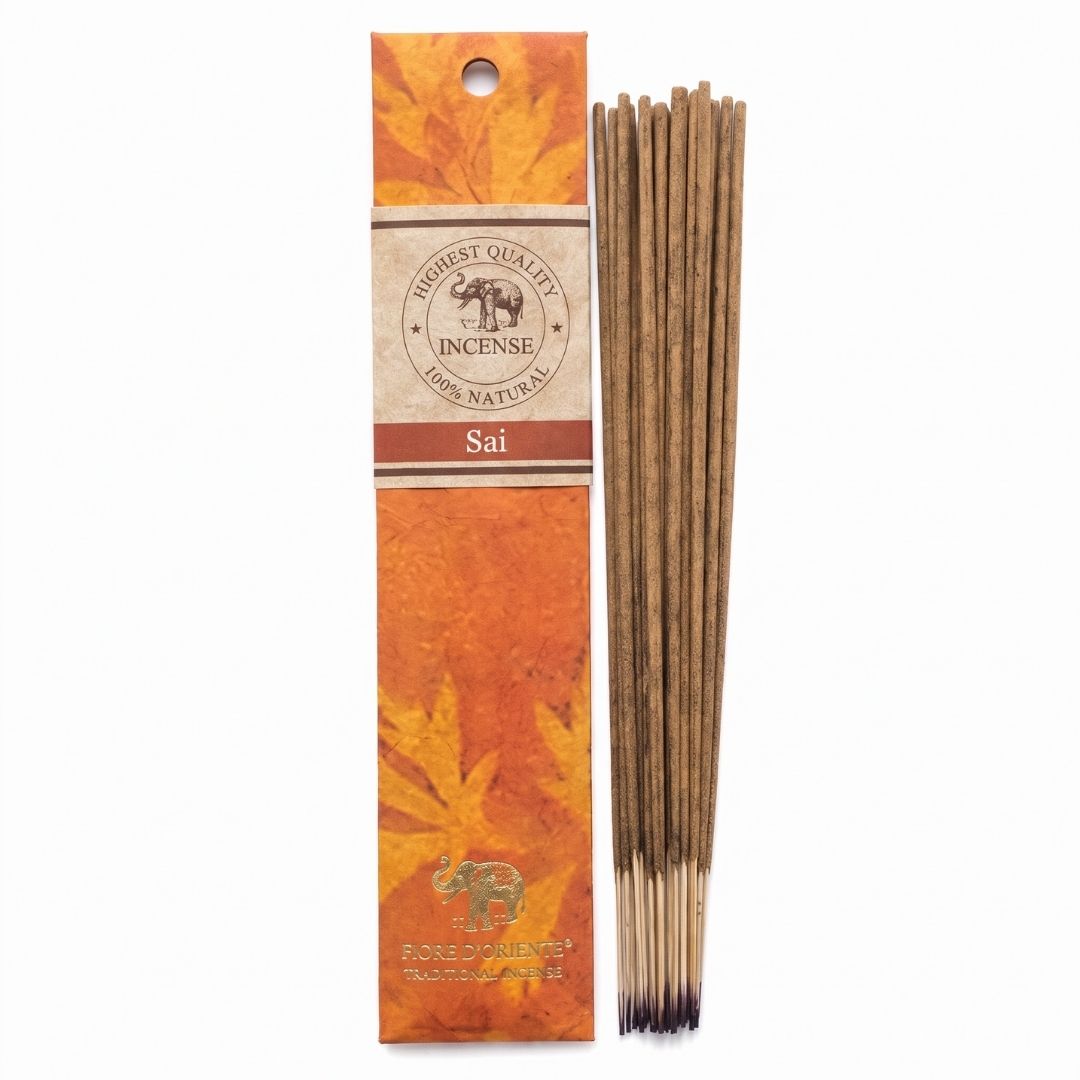 Golden Elephant Weihrauch – Sai | Natürlicher Weihrauch auf handgeschöpftem Papier aus Nepal
