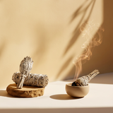 Carica l&#39;immagine nel visualizzatore di Gallery, Salvia Bianca – Salvia apiana – Mazzetto “Carciofo” Smudge 15-20 g