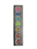 Carica l&#39;immagine nel visualizzatore di Gallery, Porta Incensi in alluminio - Chakra