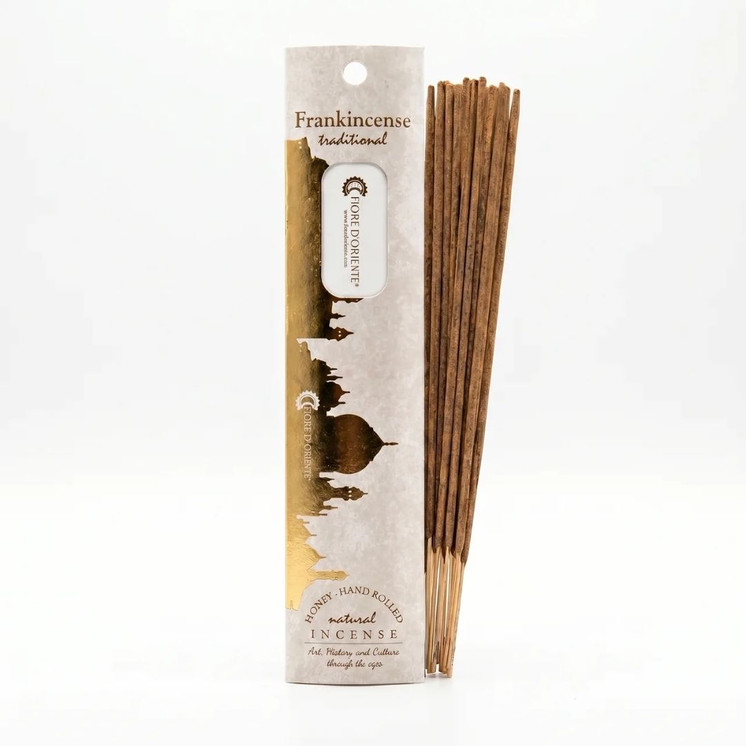 Fiore d'Oriente – Traditional Frankincense Natural Incense Sticks Handmade in India Immagine principale del prodotto