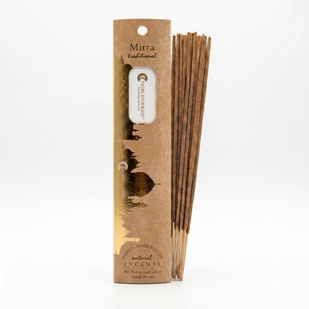 Traditional Myrrh Natural Incense Sticks – Handmade in India with Ancient Sustainable Techniques Immagine principale del prodotto