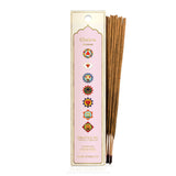Upload the image to the Gallery viewer, Chakra Incense Box, 3 sticks X 7 Fragrances - Natural Incense -