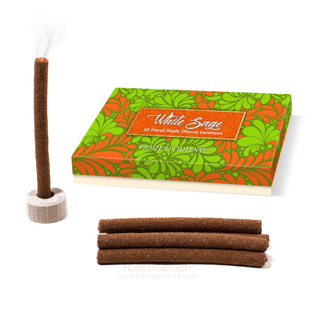 Natürlicher Weihrauch - Weißer Salbei Dhoop Weihrauch Hauptbild