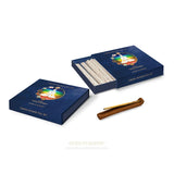 Upload the image to the Gallery viewer, Chakra Incense Full Set - 4,5 inches - Natural Incense