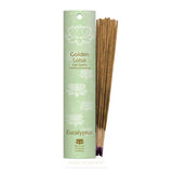 Upload the image to the Gallery viewer, Natural Incense - Eucalyptus Golden Lotus