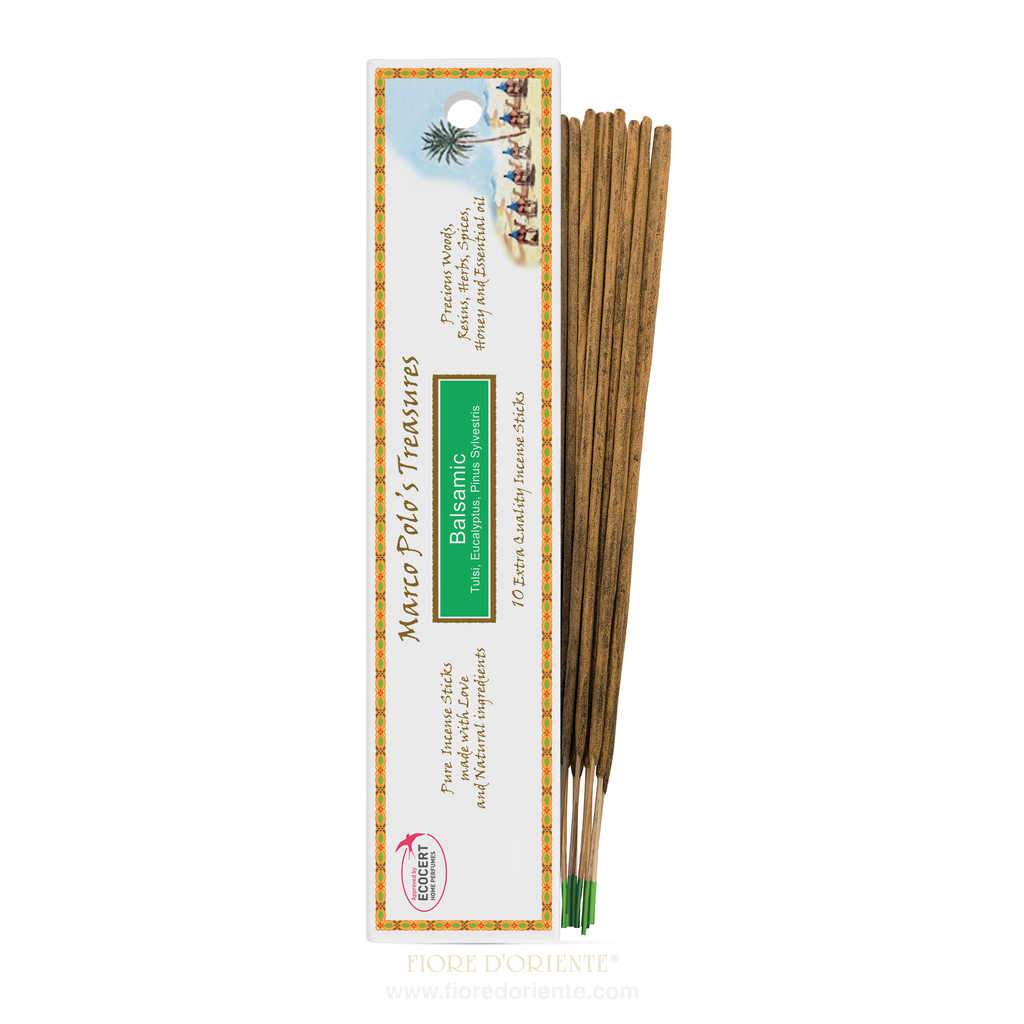 Marco Polo Räucherstäbchen 10 Stäbchen - Natürlicher Räucherstäbchen - Balsamico Hauptbild
