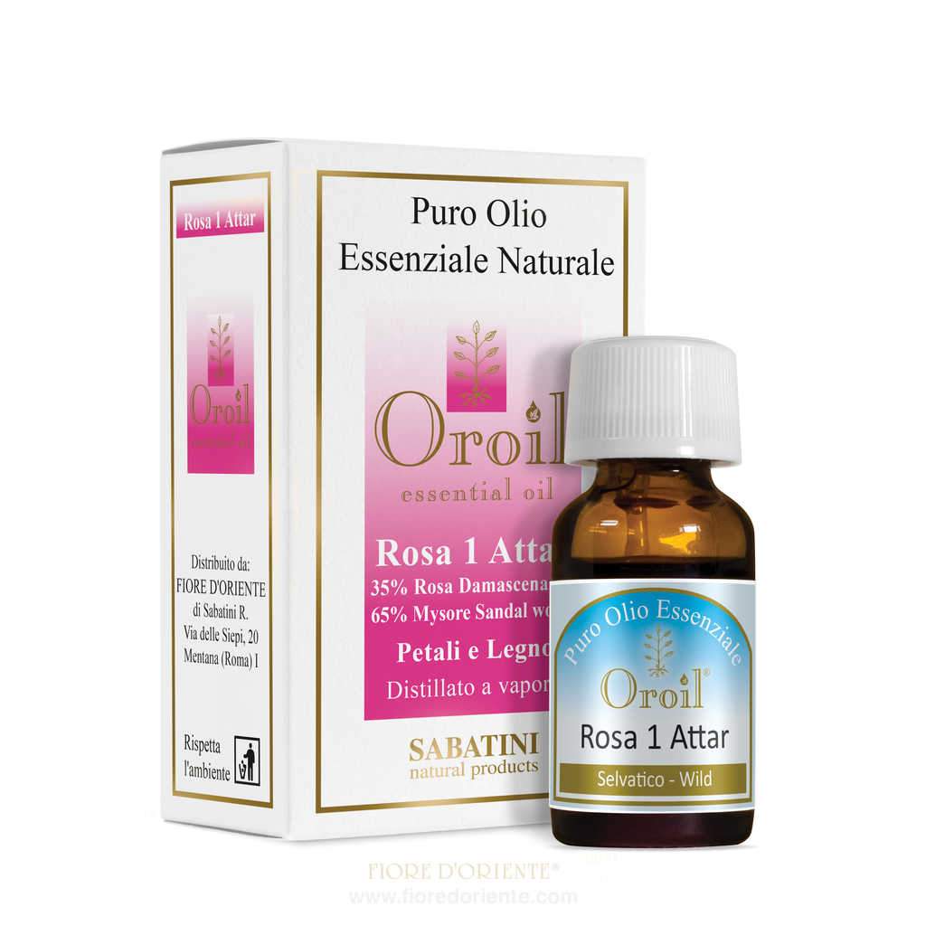 Olio Essenziale Naturale - Rosa 1° Attar 1 ml