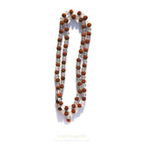 Upload the image to the Gallery viewer, Rudraksha Vibrational Necklace Crystals and Seeds - 7mm
