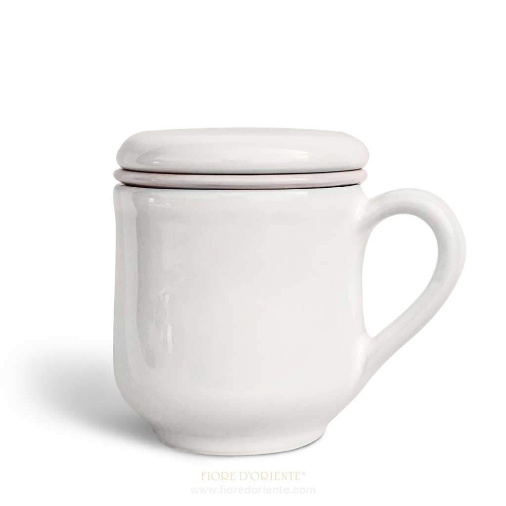 Tazza in Terracotta Bianca- 3 pezzi