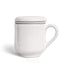 Tazza in Terracotta Bianca- 3 pezzi